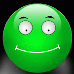Smiley Happy Green